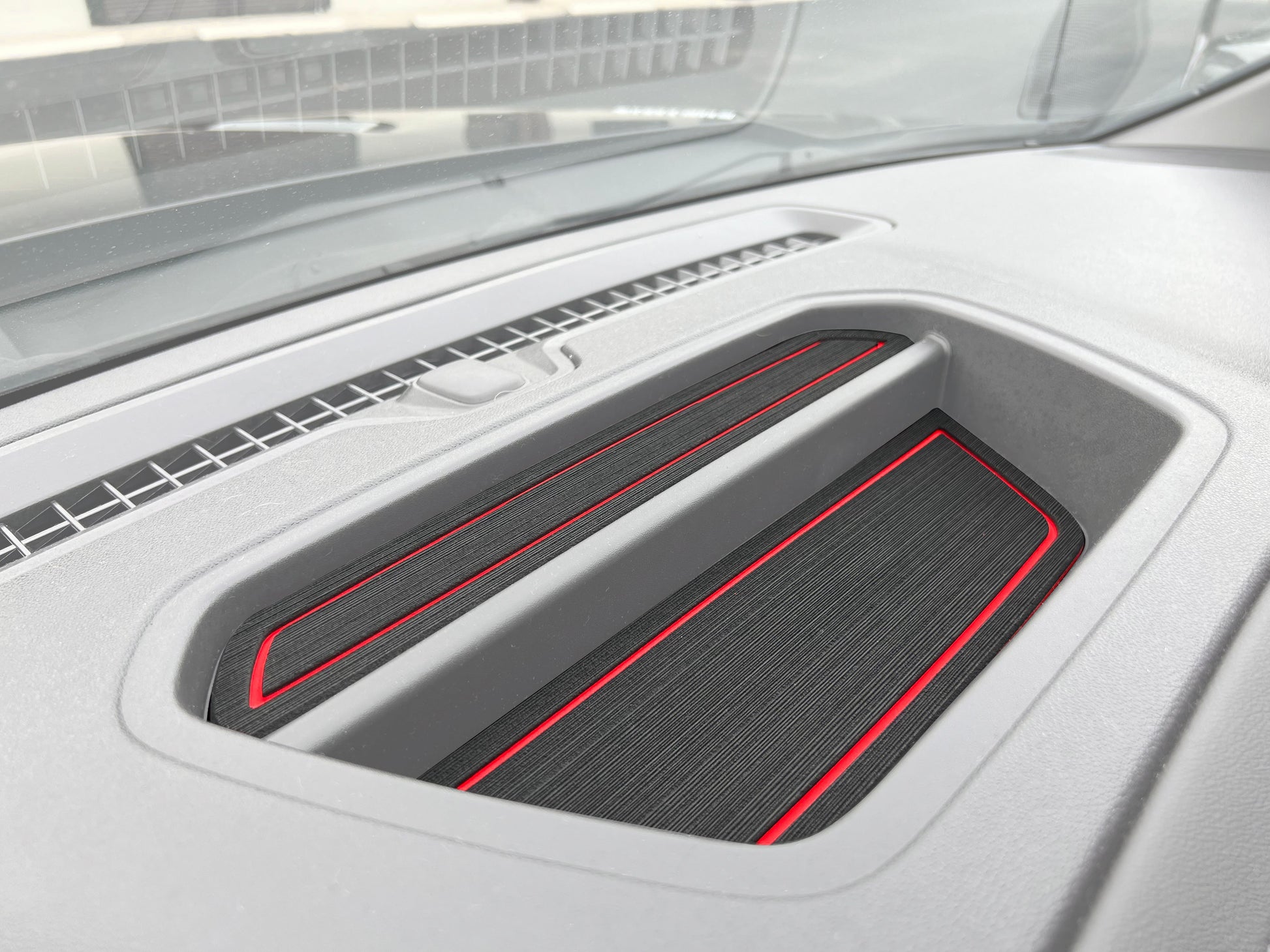 Dashboard Top Cubby Foam Inserts Fits 2019-2021 Chevrolet Silverado by Tufskinz.com