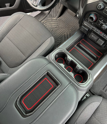 Center Console Foam Inserts Fits 2019-2021 Chevrolet Silverado by Tufskinz.com