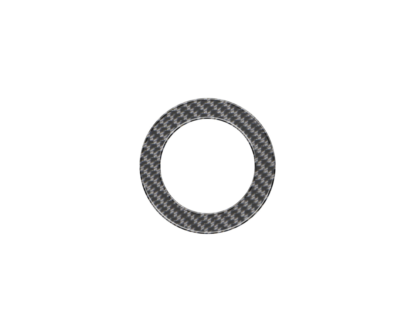 Key Ignition Ring Accent Trim Fits 2019-2023 Chevrolet Silverado by Tufskinz.com