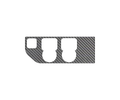 Driver Side Switch Panel Accent Trim Fits 2022-2026 Chevrolet Silverado by Tufskinz.com