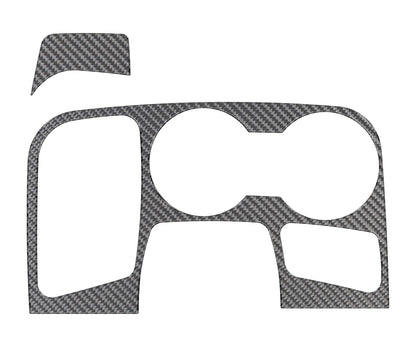 Center Console Lower Accent Trim Fits 2022-2026 Chevrolet Silverado by Tufskinz.com
