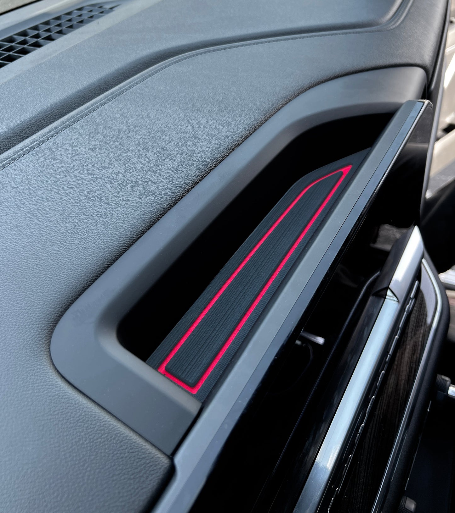 Dash Top Cubby Foam Inserts Fits 2022-2026 Chevrolet Silverado by Tufskinz.com