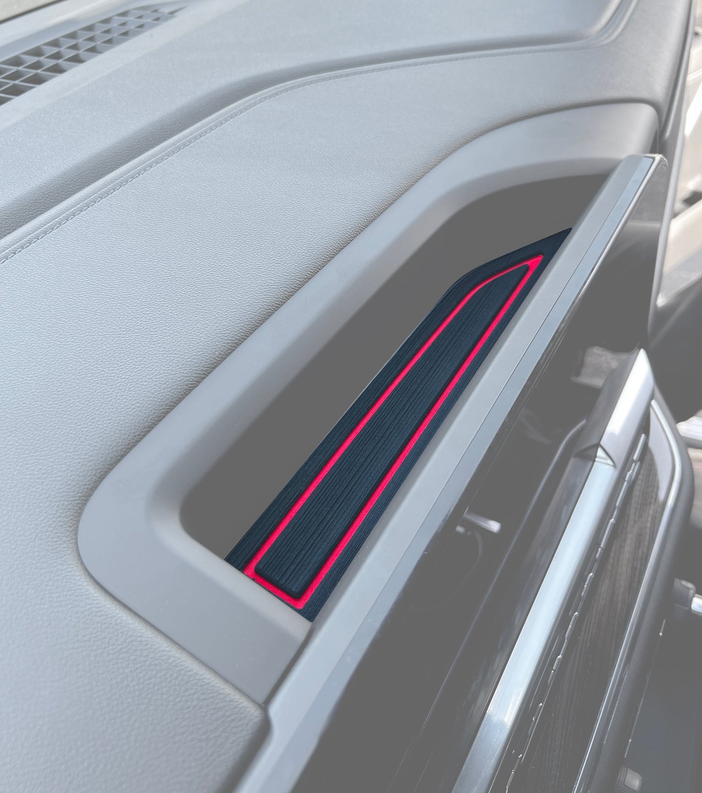 Dash Top Cubby Foam Inserts Fits 2022-2026 Chevrolet Silverado by Tufskinz.com