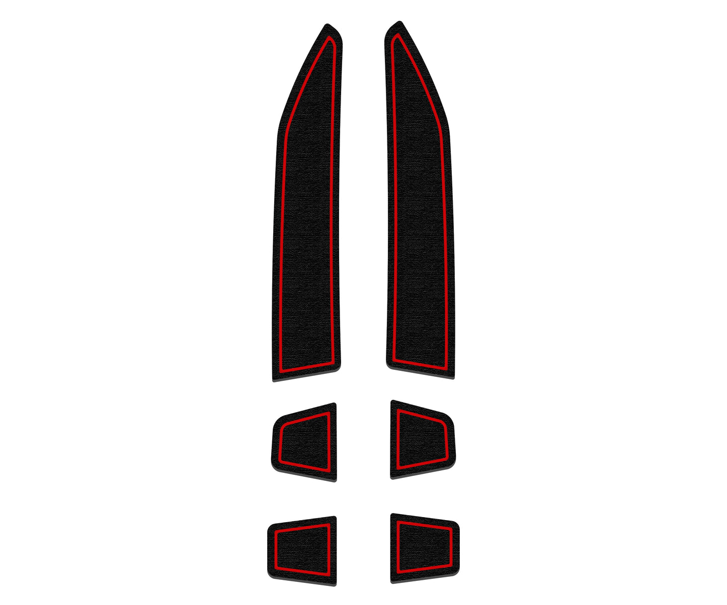 Side Door Cubby Foam Inserts Fits 2022-2026 Chevrolet Silverado by Tufskinz.com