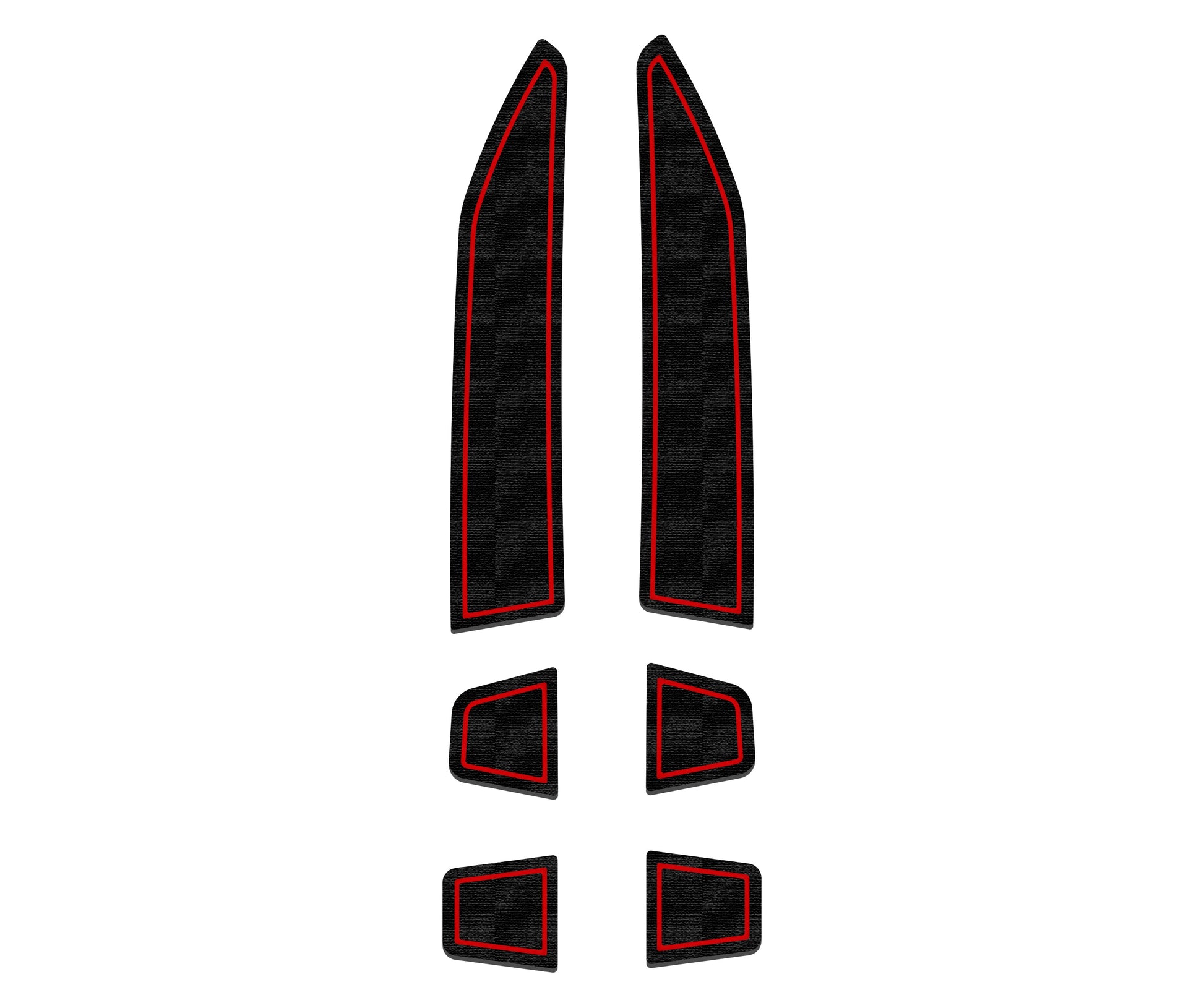 Side Door Cubby Foam Inserts Fits 2022-2026 Chevrolet Silverado by Tufskinz.com