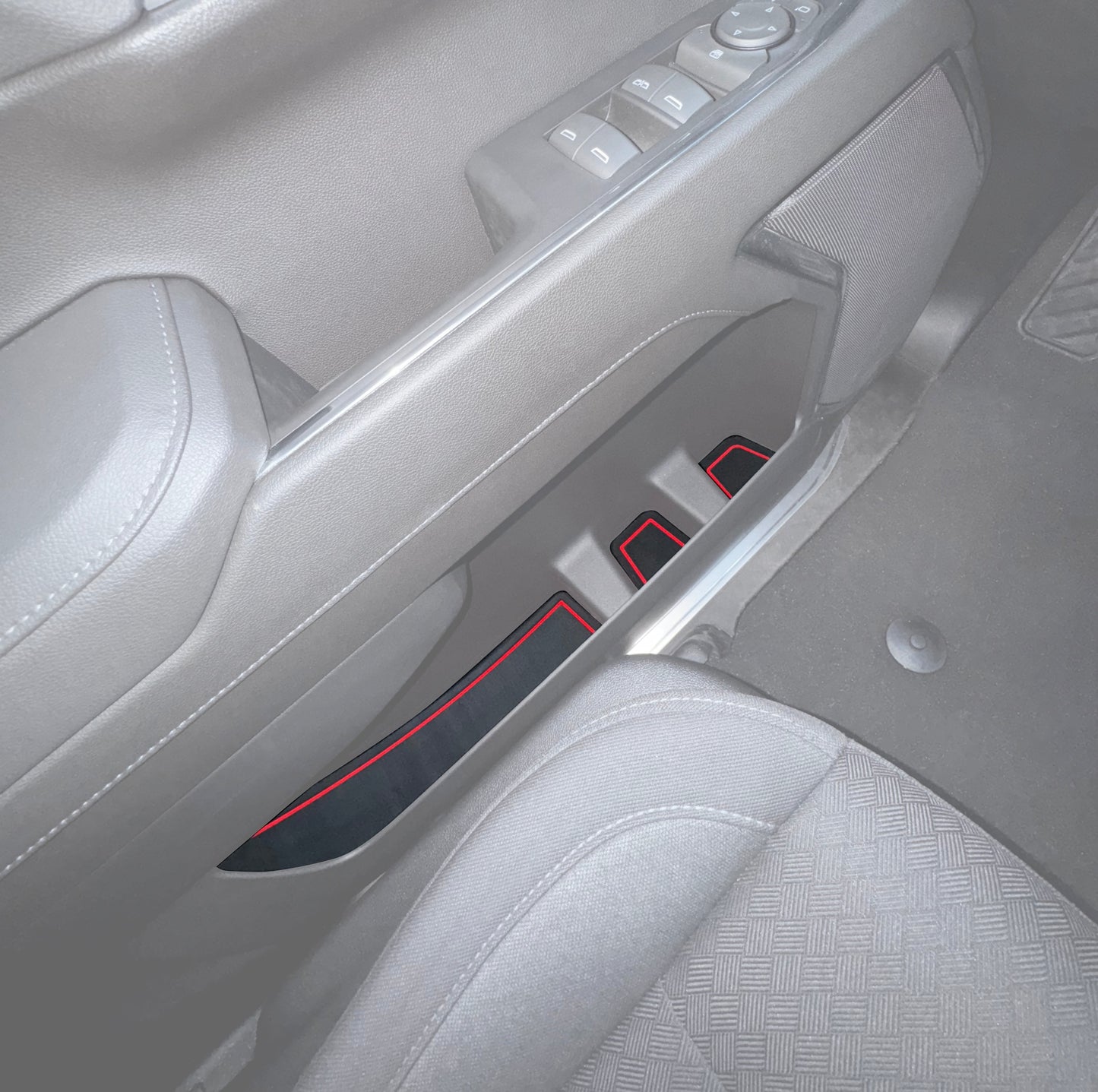Side Door Cubby Foam Inserts Fits 2022-2026 Chevrolet Silverado by Tufskinz.com