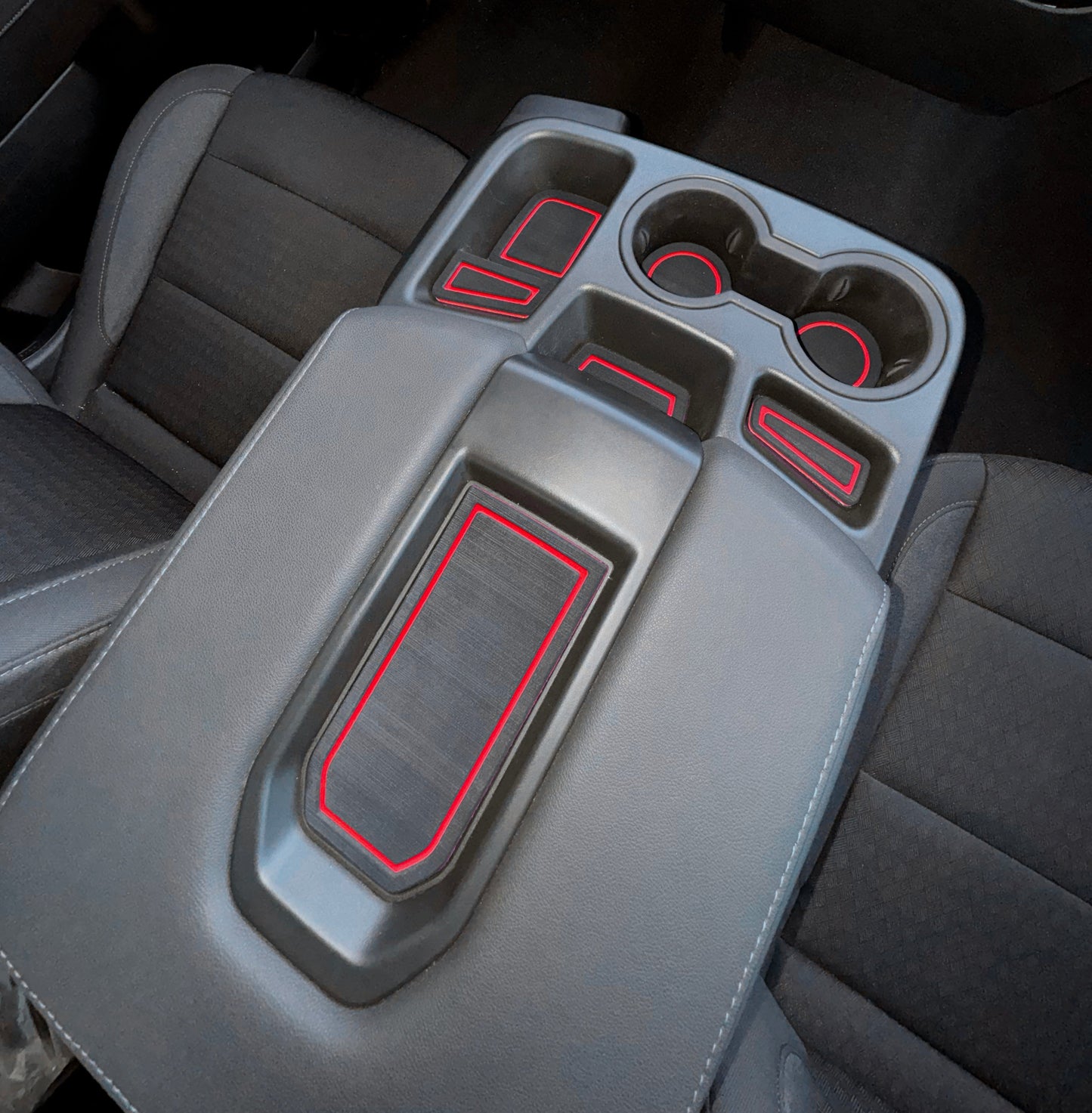 Center Console Foam Inserts Fits 2022-2026 Chevrolet Silverado by Tufskinz.com