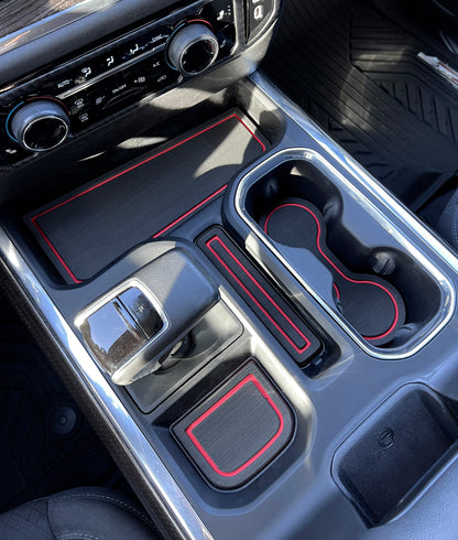Center Console Foam Inserts Fits 2022-2026 Chevrolet Silverado by Tufskinz.com