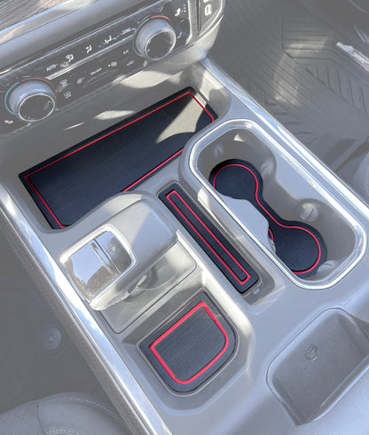 Center Console Foam Inserts Fits 2022-2026 Chevrolet Silverado by Tufskinz.com