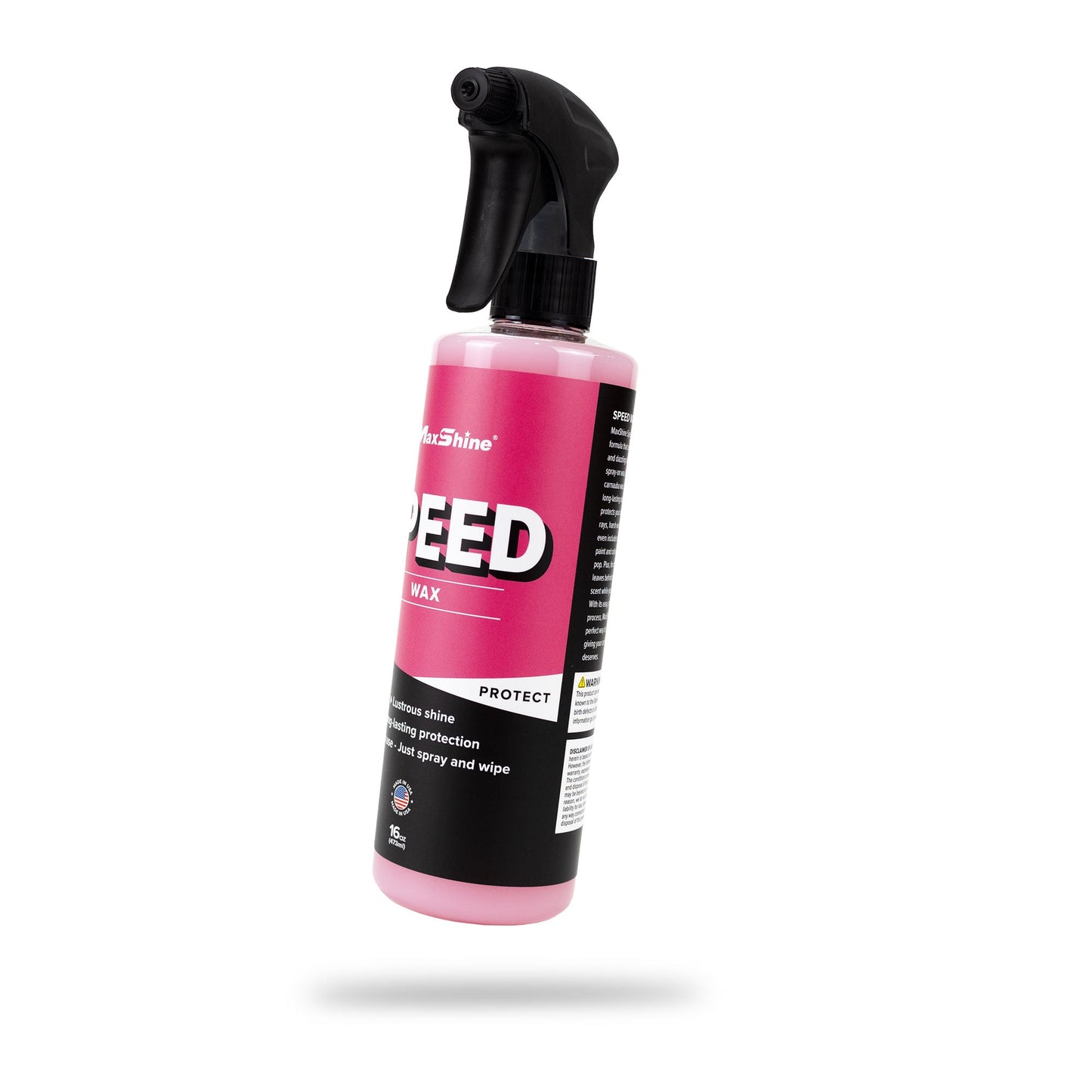 Speed Wax Spray - 16oz by MaxshineUSA