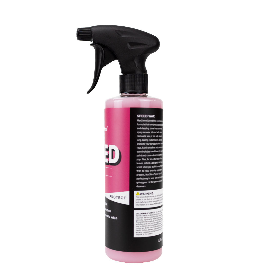 Speed Wax Spray - 16oz by MaxshineUSA