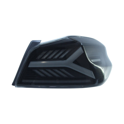 OLM Y-Spec LED Taillights (Smoke Lens White Optic) - 2015-2021 WRX / STI by OLM