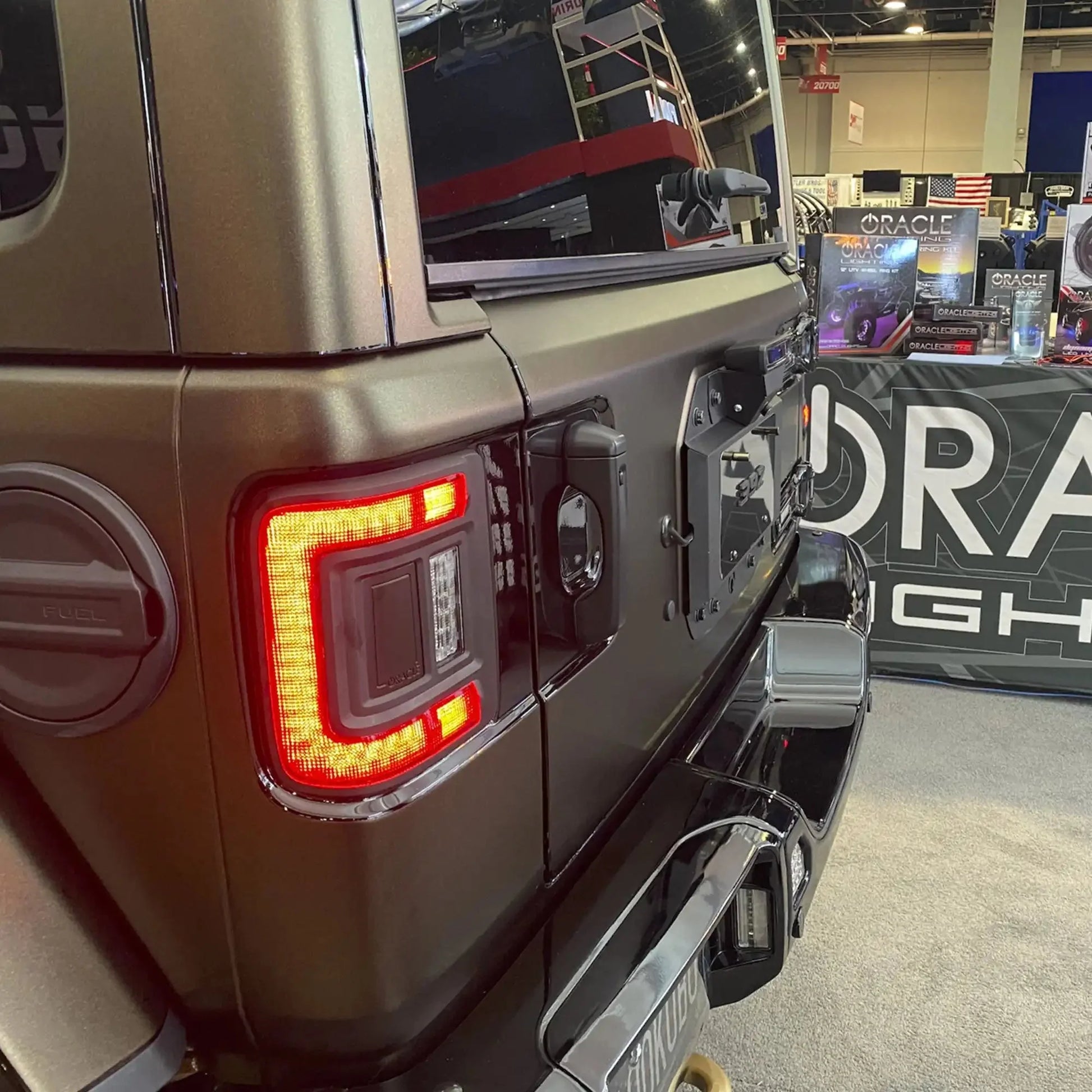 V2 | Flush Mount LED Tail Lights for Jeep Wrangler JL | Low-Profile | Plug-and-Play by ORACLE Lighting