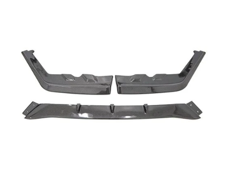 OLM 3 Piece Carbon Fiber Low Pro Lip - 2015-2017 WRX / STI by MYX Automotive