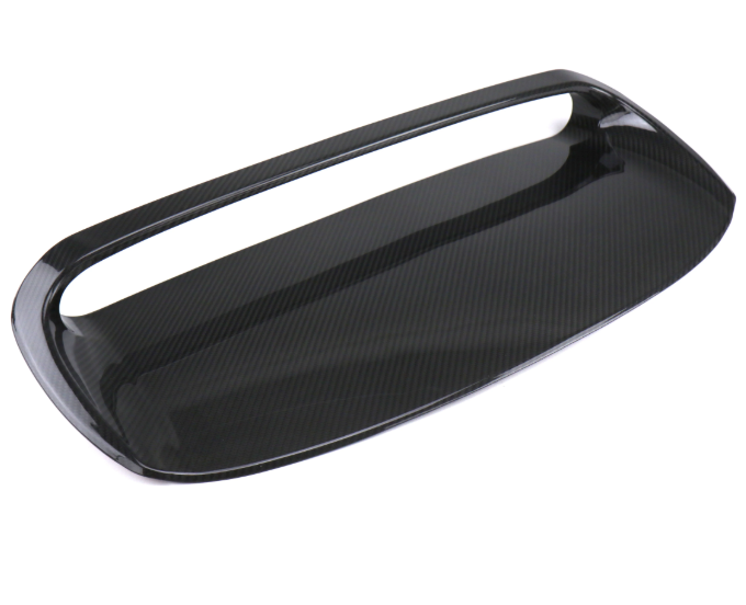 OLM LE Dry Carbon Fiber Hood Scoop Cover - 2010-2014 WRX / STI with Hood Scoop Cover by MYX Automotive