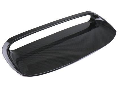 OLM LE Dry Carbon Fiber Hood Scoop Cover - 2010-2014 WRX / STI with Hood Scoop Cover by MYX Automotive