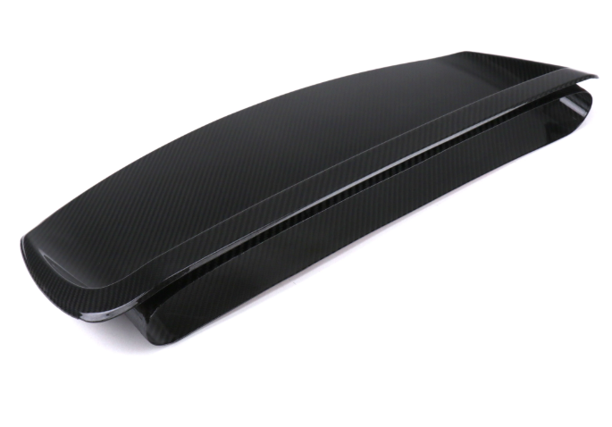 OLM LE Dry Carbon Fiber Hood Scoop Cover - 2010-2014 WRX / STI with Hood Scoop Cover by MYX Automotive
