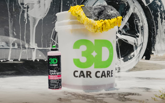 3D PINK CAR SOAP PINT by 3D