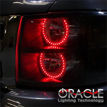 ORACLE Lighting 2007-2013 GMC Sierra LED Headlight Halo Kit (Round Style) by ORACLE Lighting