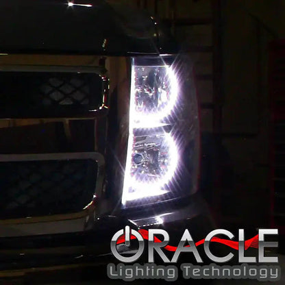 ORACLE Lighting 2007-2013 GMC Sierra LED Headlight Halo Kit (Round Style) by ORACLE Lighting