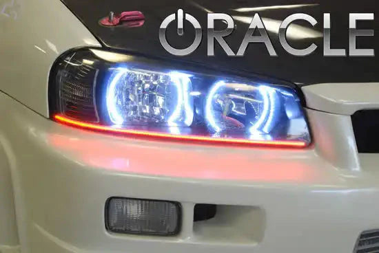 ORACLE Lighting 1998-2001 Nissan Skyline R34/GTR LED Headlight Halo Kit by ORACLE Lighting
