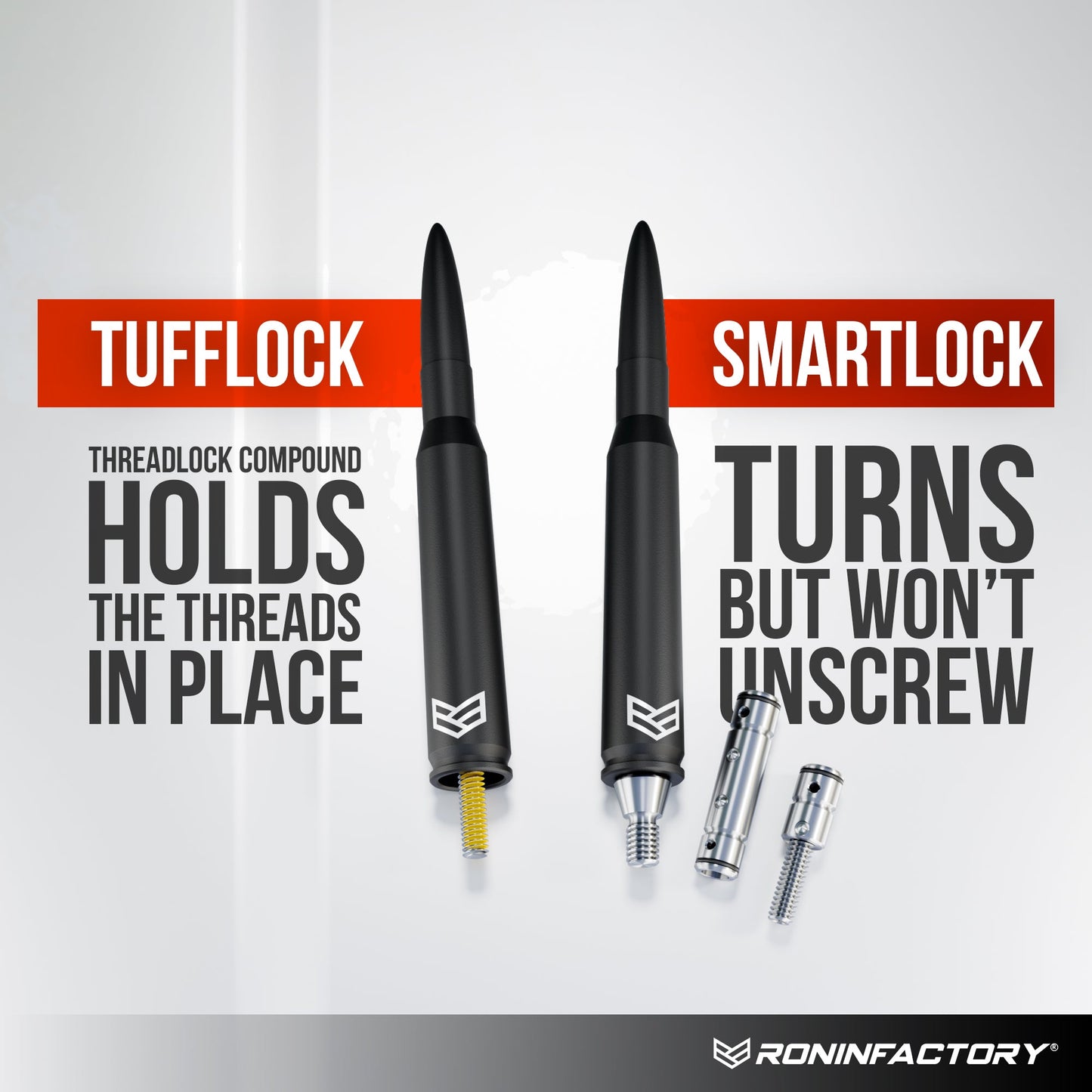 SMARTLOCK™ BULLET ANTENNA FOR FORD by Ronin Factory