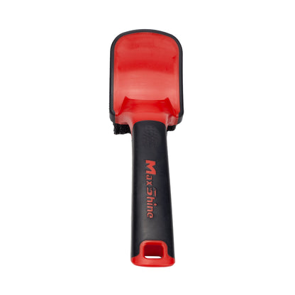 Soft Grip Heavy Duty Tire Brush with Short Handle by MaxshineUSA