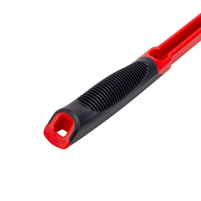 Soft Grip Medium Duty Wheel Cleaning Brush with Long Handle by MaxshineUSA