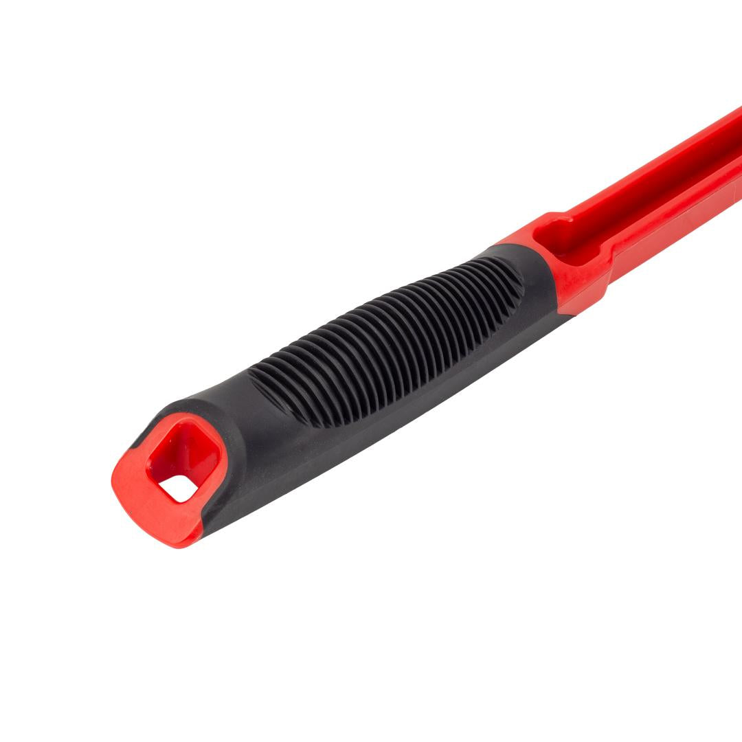 Soft Grip Medium Duty Wheel Cleaning Brush with Long Handle by MaxshineUSA
