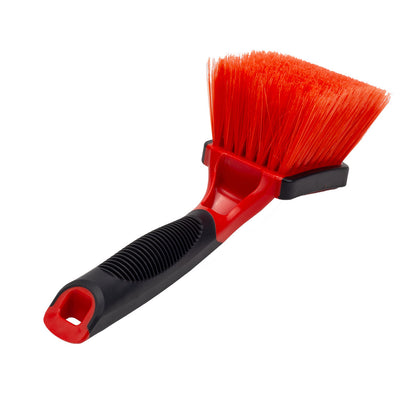 Soft Grip Light Duty Rim Cleaning Brush with Medium Handle by MaxshineUSA