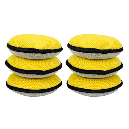 Pocket Grip Thick Microfiber Car Wax Pad by MaxshineUSA