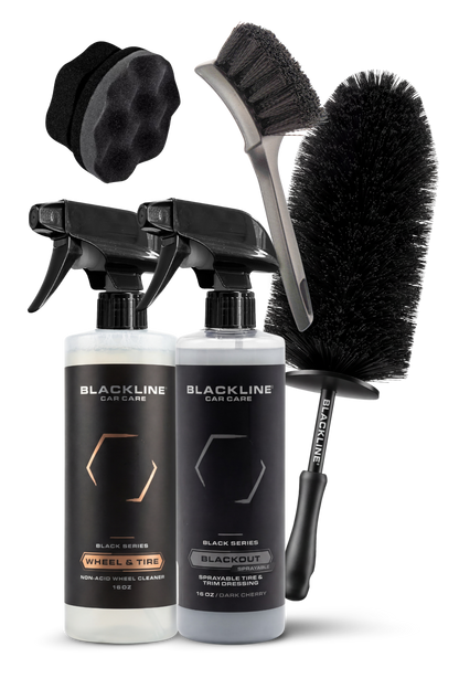 BLACKLINE® BLACKOUT TRIM & TIRE DRESSING by Blackline Car Care