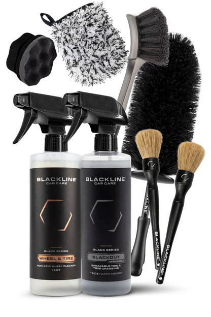 BLACKLINE® BLACKOUT TRIM & TIRE DRESSING by Blackline Car Care