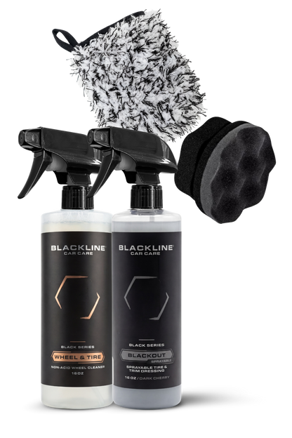 BLACKLINE® BLACKOUT TRIM & TIRE DRESSING by Blackline Car Care