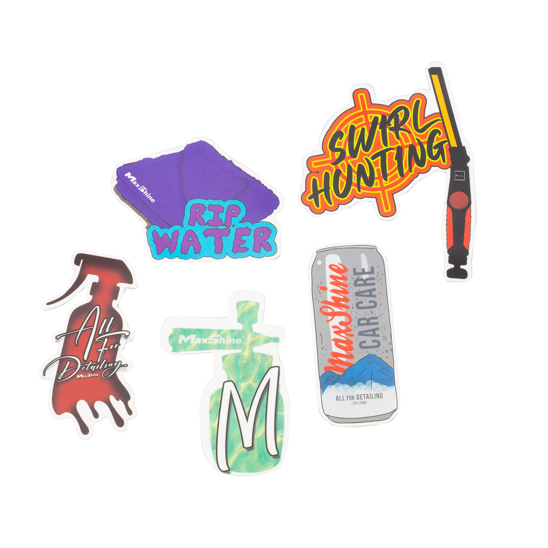 MaxShine Stickers - 20 Pack by MaxshineUSA