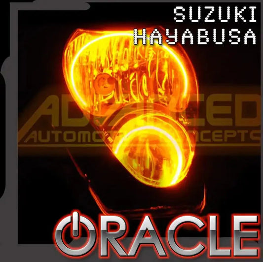 ORACLE Lighting 2000-2015 Suzuki Hayabusa LED Motorcycle Headlight Halo Kit by ORACLE Lighting