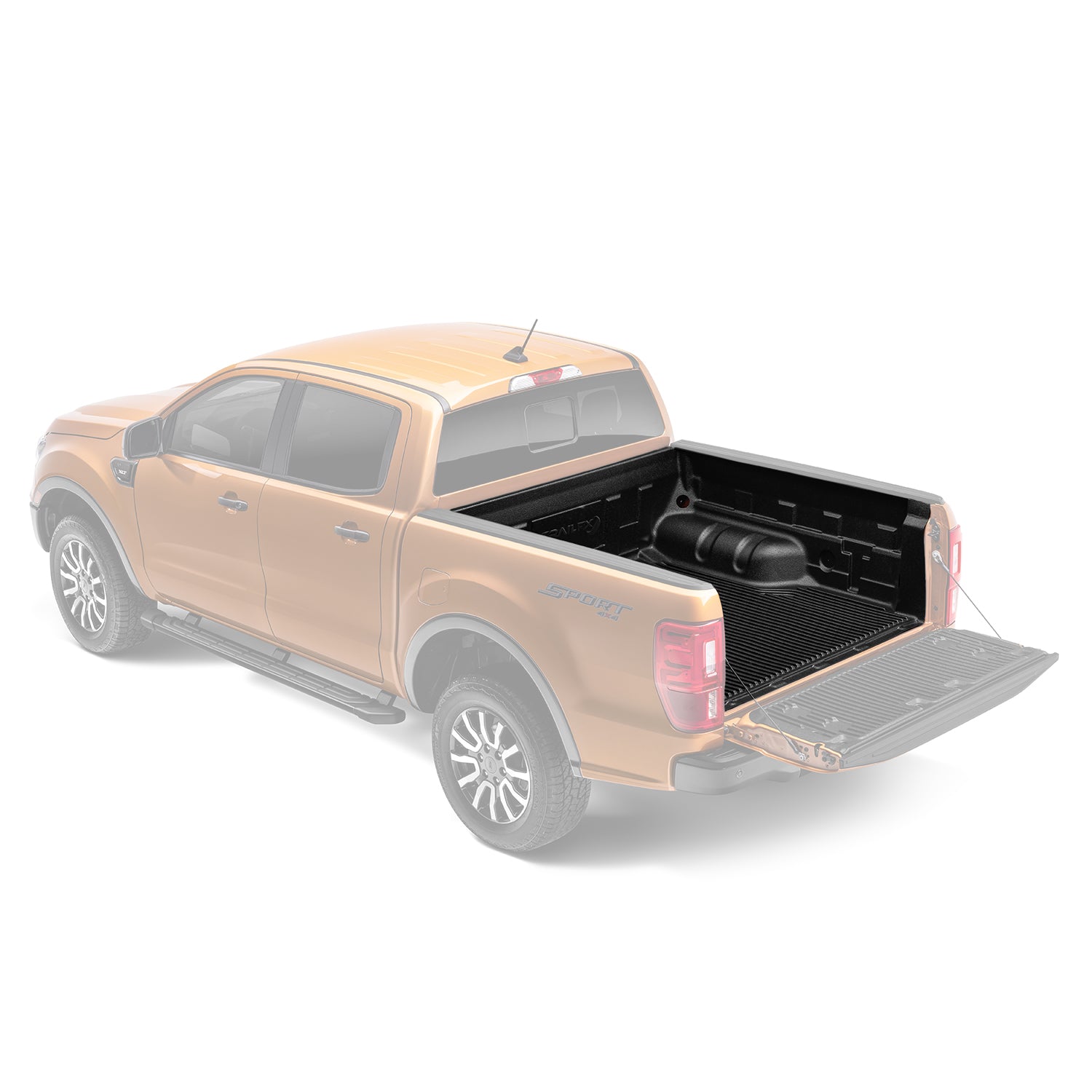 Component Tub For Trail FX Bed Liners by TrailFX
