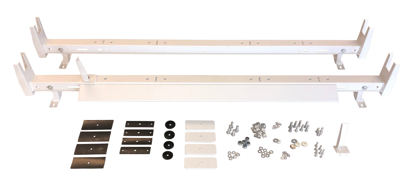 500 Pound Capacity Universal 2 Bar 53 To 63 In Adjustable Length Powder Coated W by TrailFX