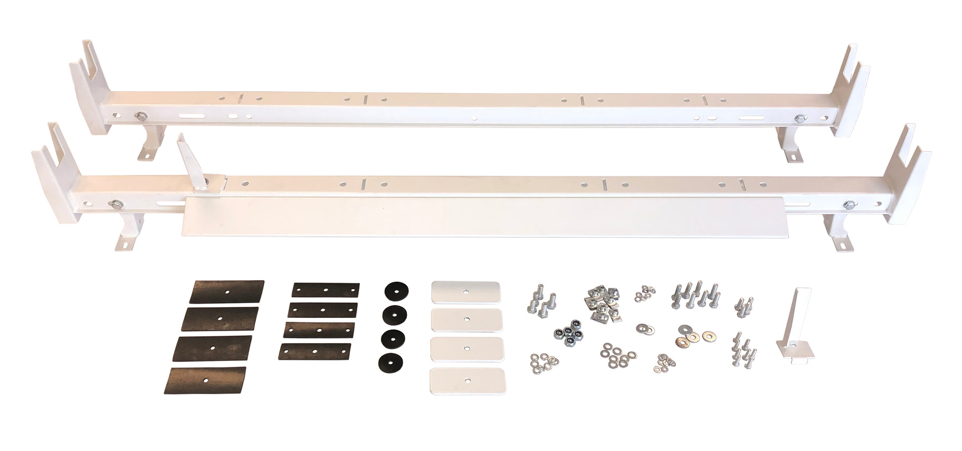 500 Pound Capacity Universal 2 Bar 53 To 63 In Adjustable Length Powder Coated W by TrailFX