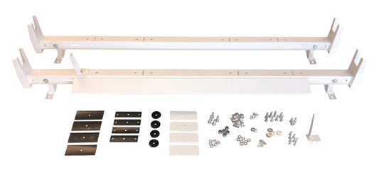 500 Pound Capacity Universal 2 Bar 53 To 63 In Adjustable Length Powder Coated W by TrailFX