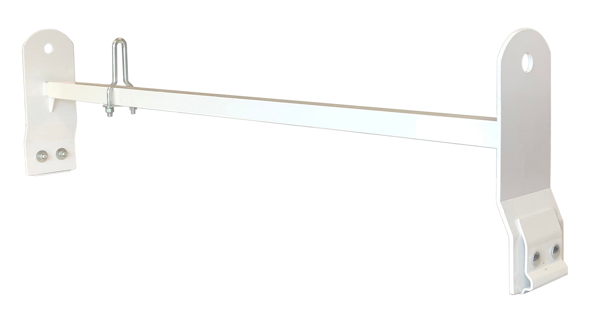 Trail FX Universal Van Rack With Gutters Powder Coated White Steel Adds 200 Poun by TrailFX