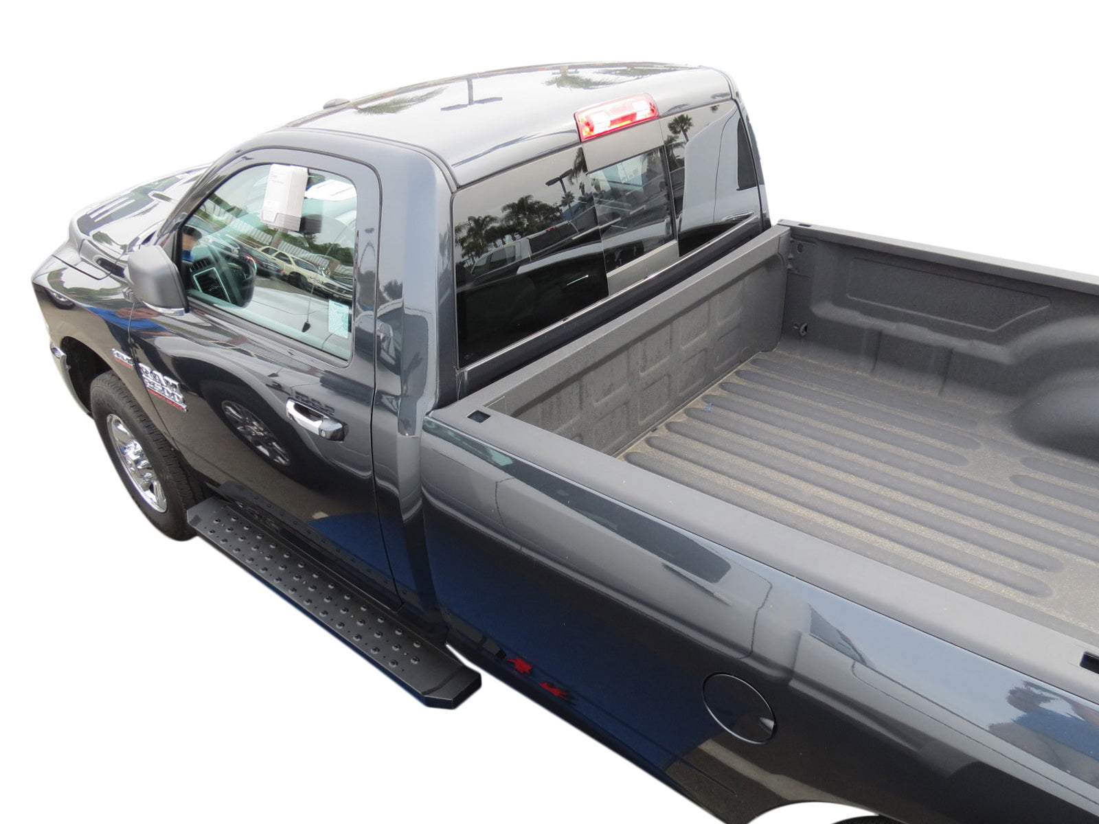 Powder Coated Black Steel Unlighted Rocker Panel Mount 300 Pound Capacity by TrailFX