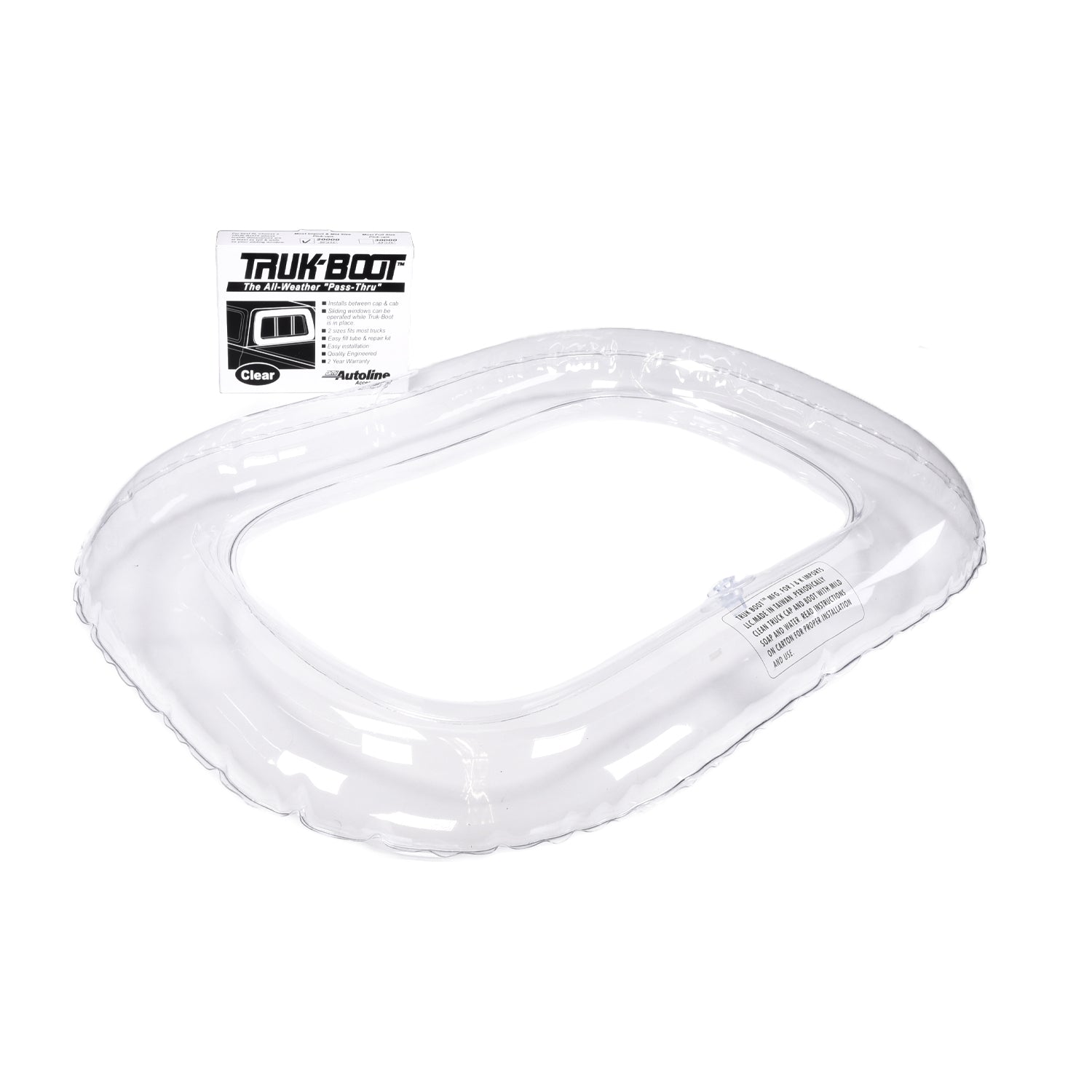 Fills Truck Cab To Camper Gaps Up To 3 Inches 20 X 13 Inch Inflatable PVC Clear by TrailFX