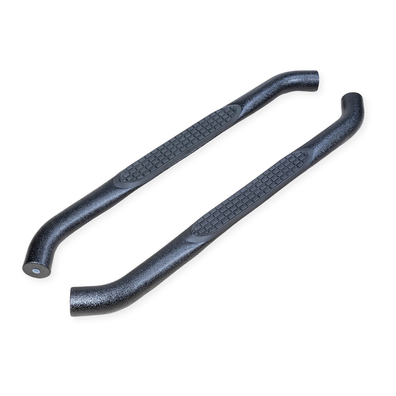 3 Inch Round Bent Textured Black Steel Without End Caps Frame Body Mount Bolts by TrailFX
