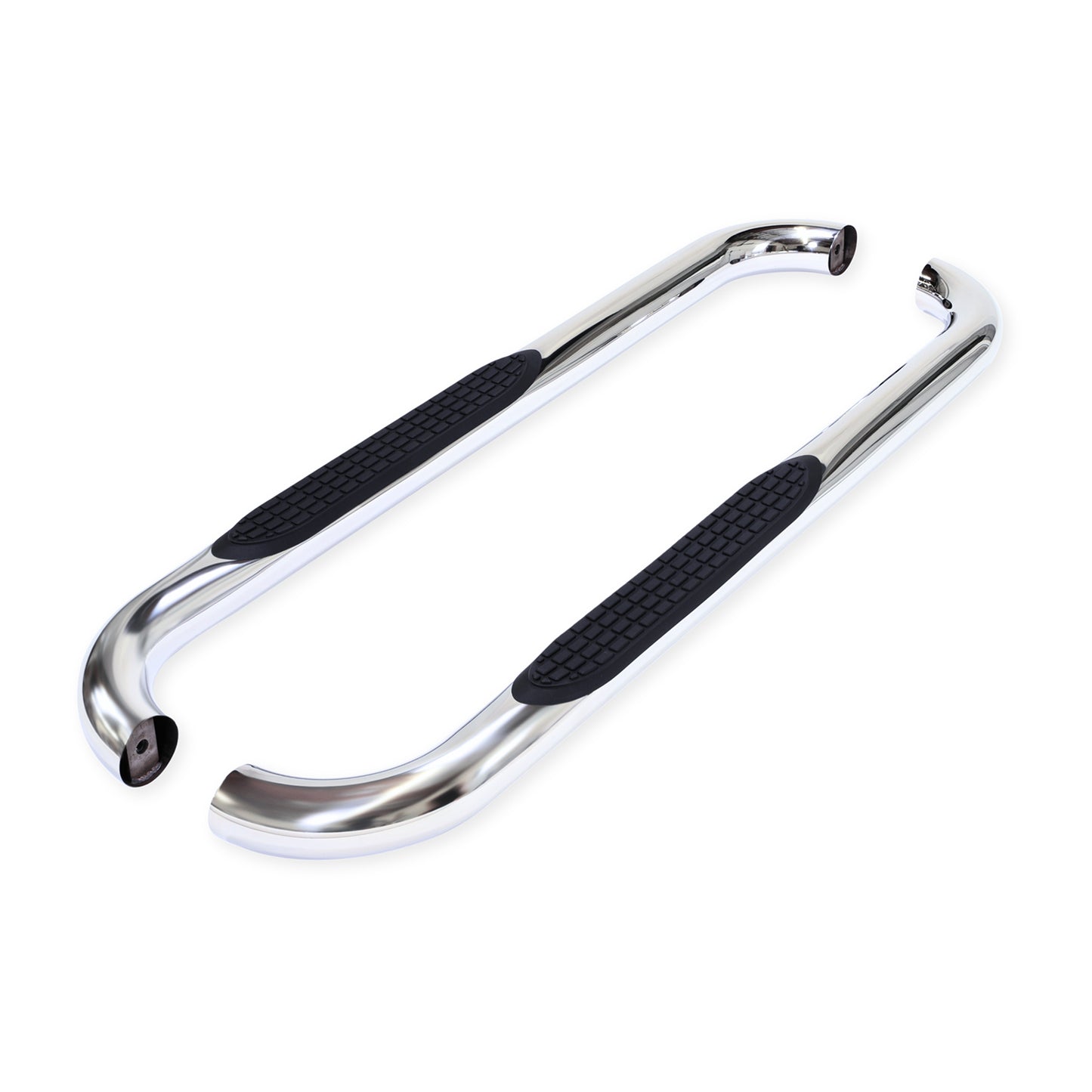 3 Inch Round Bent Pol Stainless Steel Without End Caps Frame Body Mount Bolts by TrailFX