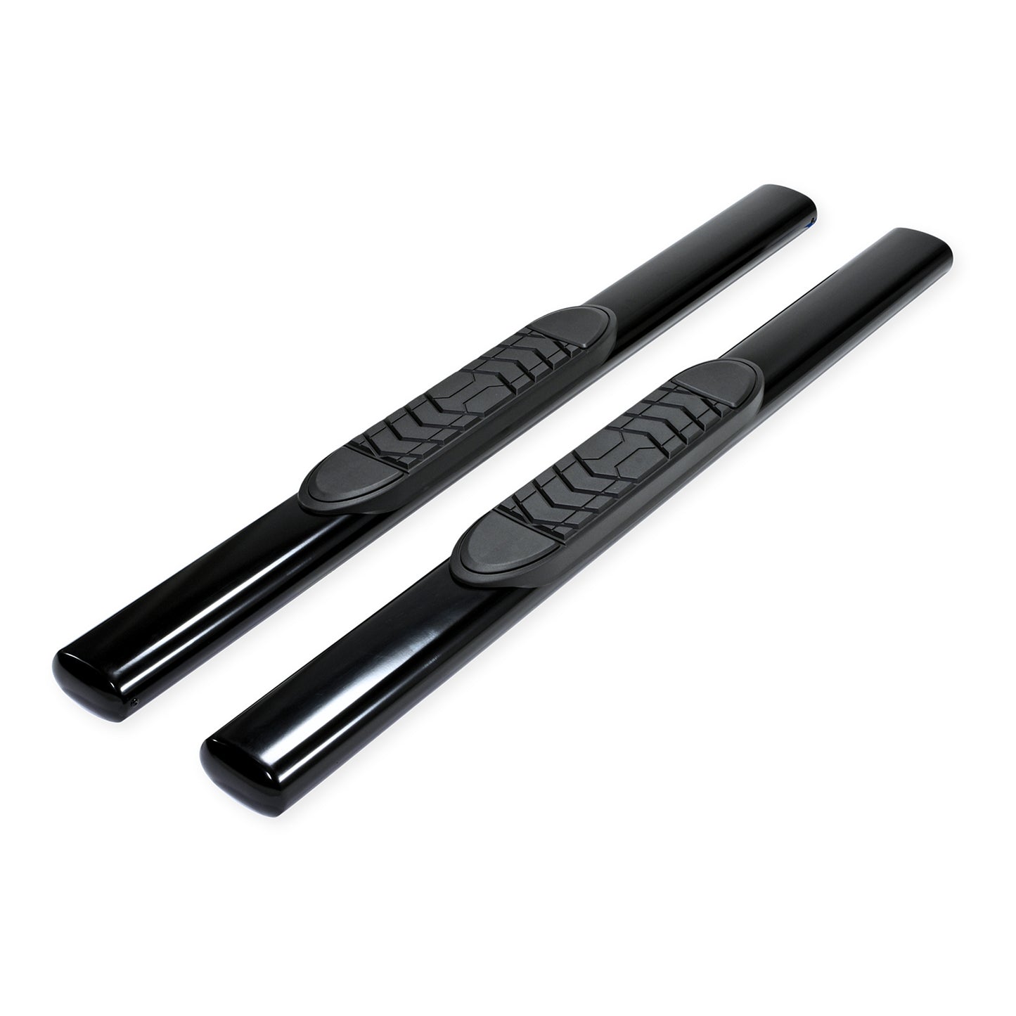 5 Inch Oval Straight Powder Coated Black Steel Frame Body Mount Bolts by TrailFX