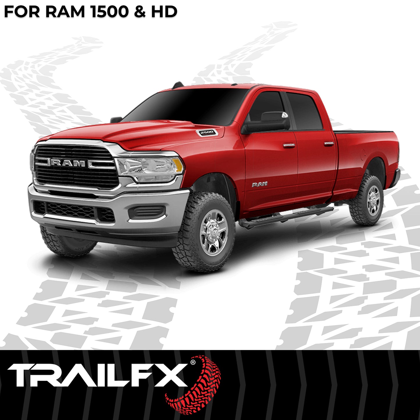 With Plastic Bracket Covers by TrailFX