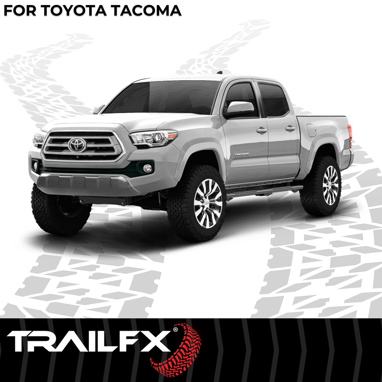 With Plastic Bracket Covers by TrailFX