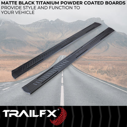 With 6-1/2 Inch Wide Step Area, Rocker Panel Mount by TrailFX