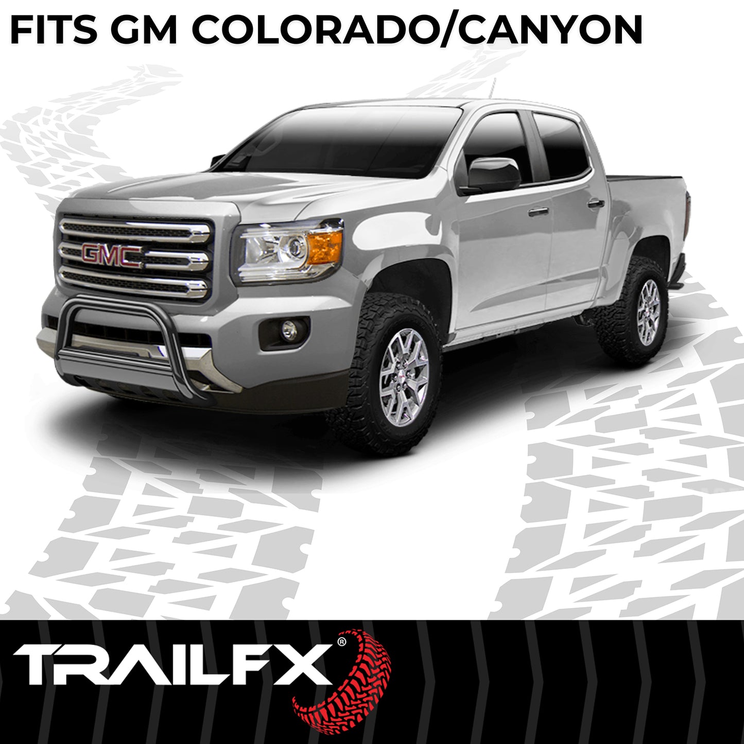 Pwdr Ctd Black Steel 3 In Dia W/Skid Plate by TrailFX